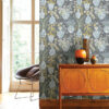 0087041 harper grey floral vase wallpaper