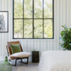 0087452 alena sky blue soft stripe wallpaper