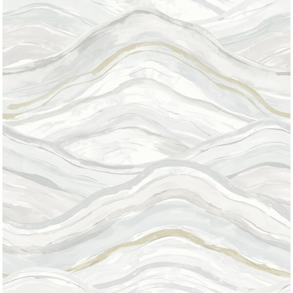 0087496 dorea light blue striated waves wallpaper