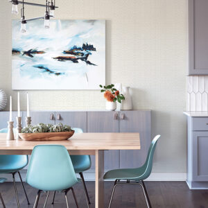 Hesper Ivory Geometric Wallpaper
