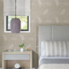 0087522 tania light brown woven abstract wallpaper