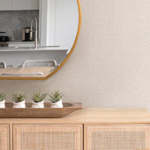 Minerva Blush Texture Geometric Wallpaper