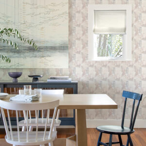 Perrin Lavender Gem Geometric Wallpaper