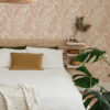 0087569 fildia orange botanical wallpaper