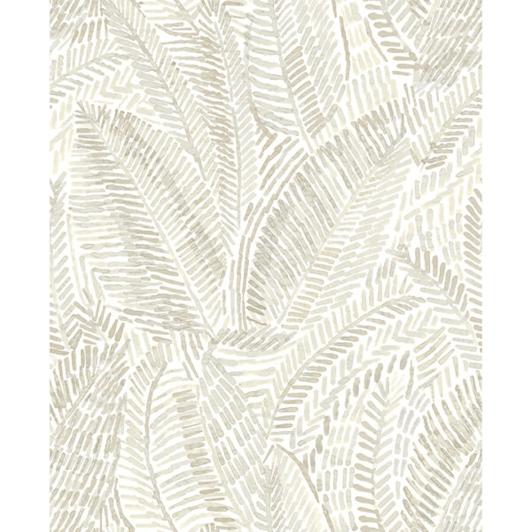 0087571 fildia taupe botanical wallpaper