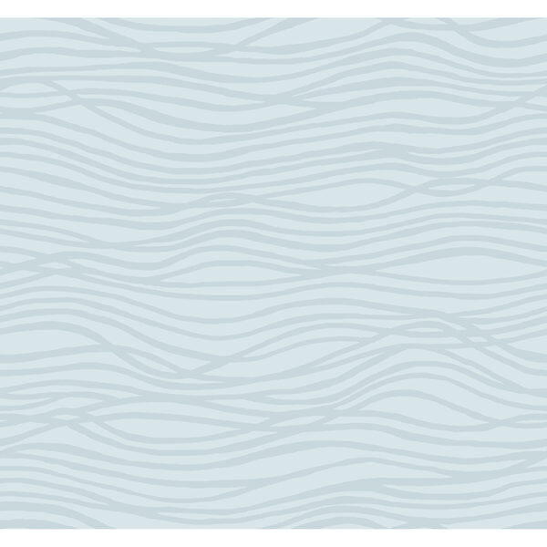 0087617 galyn sky blue pearlescent wave wallpaper