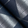 Fairbank Navy Linen Geometric Wallpaper by Scott Living - Image 3