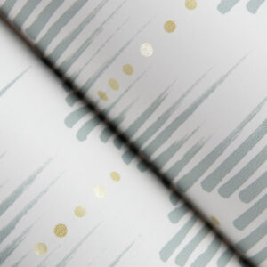 Holmby Seafoam Brushstroke Zigzag Wallpaper by Scott Living