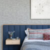 Trippet Blue Zen Waves Wallpaper by Scott Living - Image 3