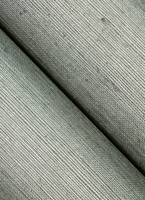 Colcord Silver Sisal Wallpaper by Scott Living - Image 3