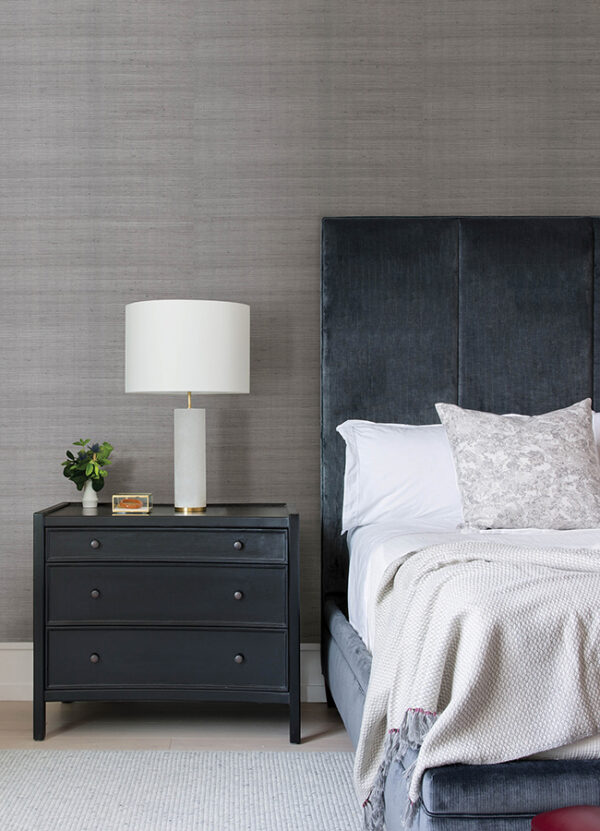 Colcord Silver Sisal Wallpaper by Scott Living - Image 2