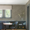 Mortenson Taupe Geometric Wallpaper by Scott Living - Image 2