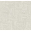 Mortenson Light Grey Geometric Wallpaper by Scott Living