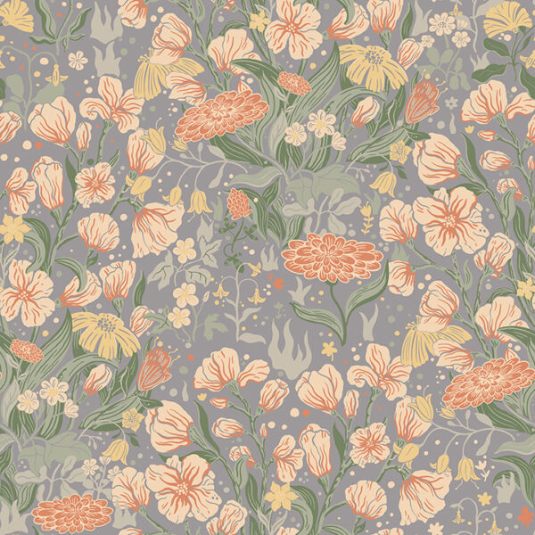 0089050 hava coral meadow flowers wallpaper