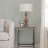 0089115 ashbee light grey faux fabric wallpaper