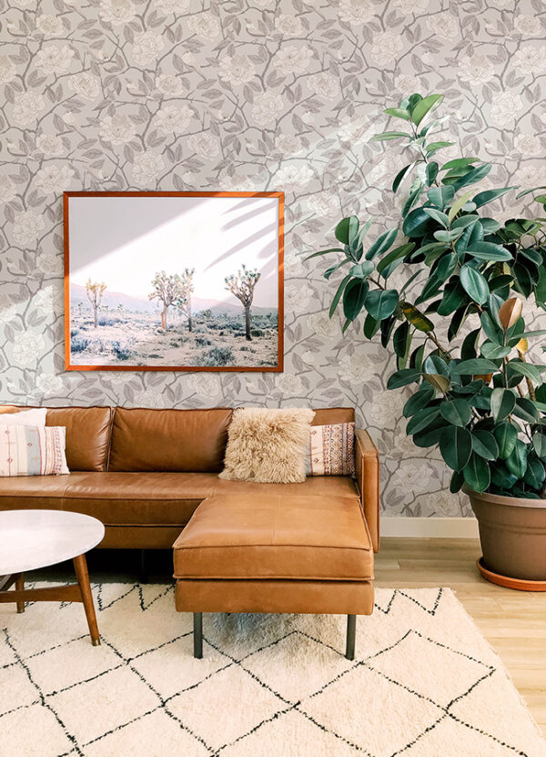 0089166 bernadina grey rosebush wallpaper