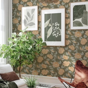Bernadina Moss Rosebush Wallpaper
