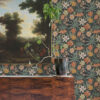 0089186 cecilia black tulip and daffodil wallpaper