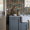 0089187 cecilia black tulip and daffodil wallpaper