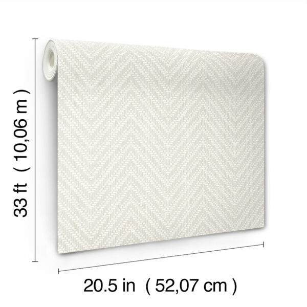 0089862 glynn silver chevron wallpaper