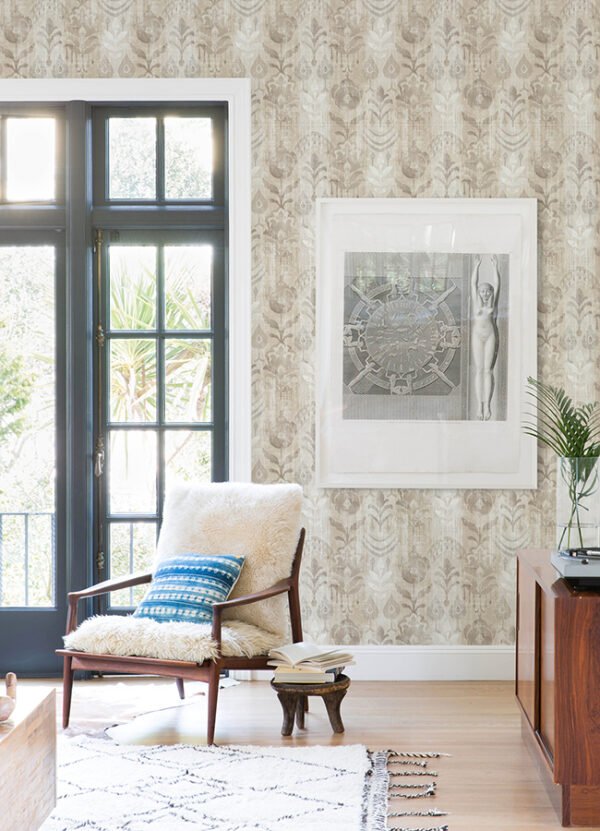 0089949 pavord neutral floral shibori wallpaper