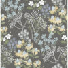 0089961 cultivate grey springtime blooms wallpaper