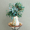 0090018 lawndale sage textured pinstripe wallpaper