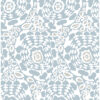 0090066 divine light blue abstract medallion wallpaper