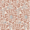 0090076 divine rust abstract medallion wallpaper