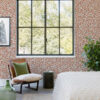 0090079 divine rust abstract medallion wallpaper