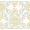 0090121 villa light yellow embellished ogee wallpaper