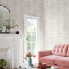 0090134 villa bone embellished ogee wallpaper