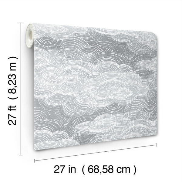 0090142 vision slate stipple clouds wallpaper