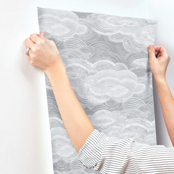 0090145 vision slate stipple clouds wallpaper