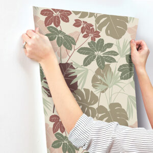 Medellin Neutral Rainforest Floor Wallpaper