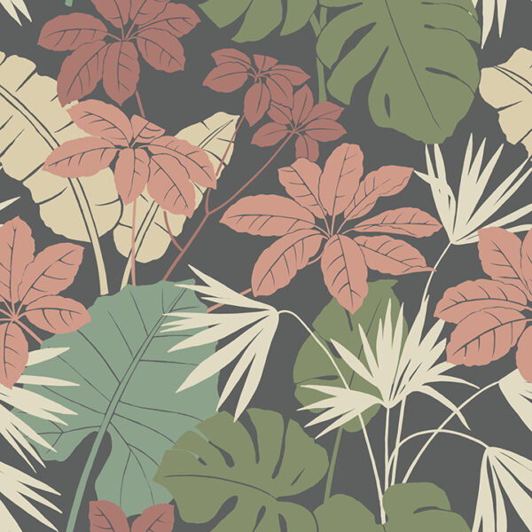 0090171 medellin black rainforest floor wallpaper