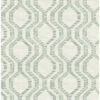 0091501 burton green modern ogee wallpaper