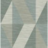 0091505 winslow green geometric faux grasscloth wallpaper