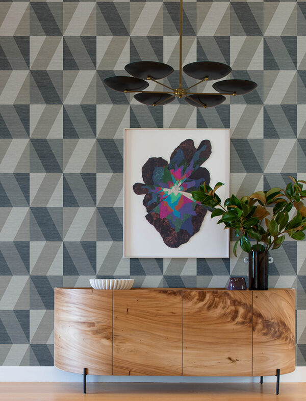 0091520 winslow slate geometric faux grasscloth wallpaper