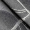 0091522 baxter charcoal semicircle mosaic wallpaper