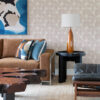 0091528 baxter bone semicircle mosaic wallpaper
