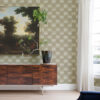 0091556 baldwin champagne shibori stripe wallpaper