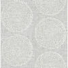 0091565 salma grey medallion wallpaper