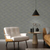 0091628 presley slate tessellation wallpaper