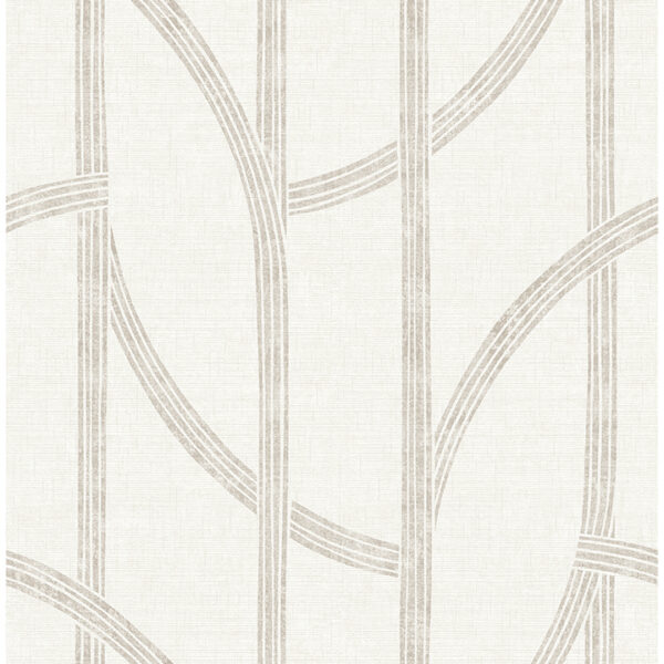 0091641 harlow champagne curved contours wallpaper