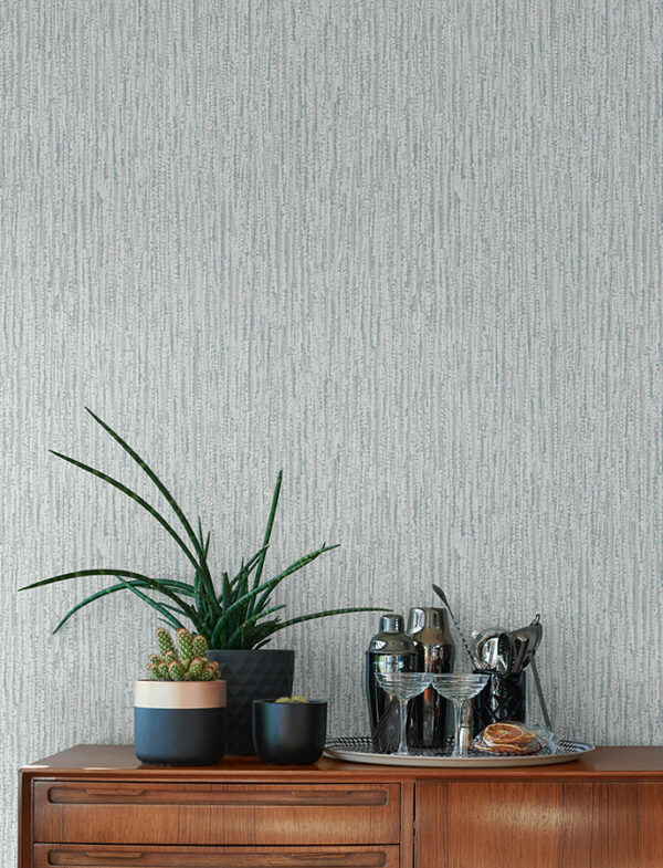 0091707 corliss light blue beaded strands wallpaper