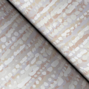 Corliss Blush Beaded Strands Wallpaper