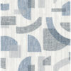 0091721 fulton blue shapes wallpaper