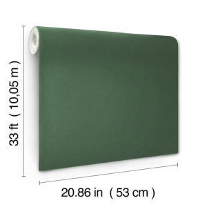 Parget Eklov Dark Green Textured Wallpaper