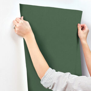 Parget Eklov Dark Green Textured Wallpaper
